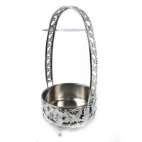 Кошик для вугілля Yahya Deep Medium Silver