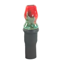 МУНДШТУК ПЕРСОНАЛЬНИЙ GUSTO GREEN RED ЗІ СТРІЧКОЮ