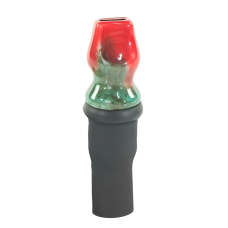 МУНДШТУК ПЕРСОНАЛЬНИЙ GUSTO GREEN RED ЗІ СТРІЧКОЮ