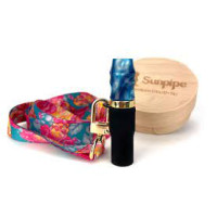 МУНДШТУК ПЕРСОНАЛЬНЫЙ SUNPIPE PREMIUM MINI BLUE