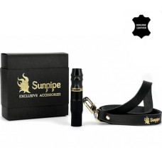 МУНДШТУК ПЕРСОНАЛЬНИЙ Sunpipe Premium Leather Black
