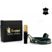 МУНДШТУК ПЕРСОНАЛЬНИЙ Sunpipe Premium Leather Green