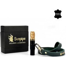 МУНДШТУК ПЕРСОНАЛЬНИЙ Sunpipe Premium Leather Green