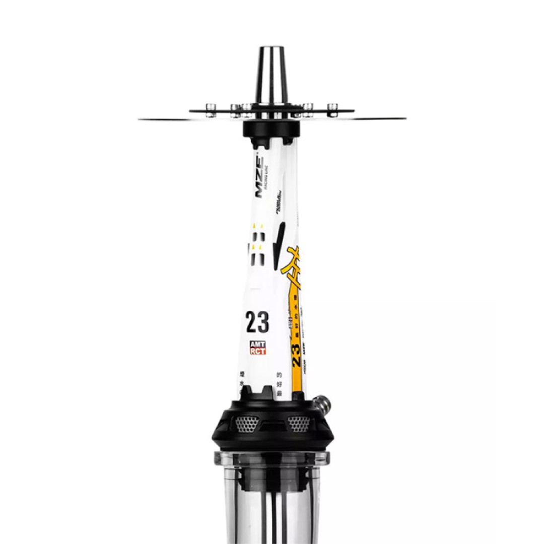 Кальян Amotion Valve AM23 White and Yellow 52 см