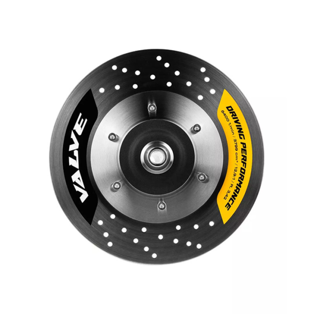Кальян Amotion Valve AM23 White and Yellow 52 см