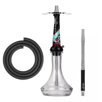Кальян Amotion Valve MZ54 Black and Blue 52 см