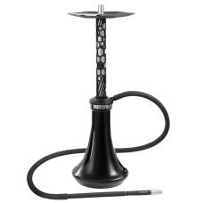 Кальян Embery MONO-H 4.0 Silver Black з колбою