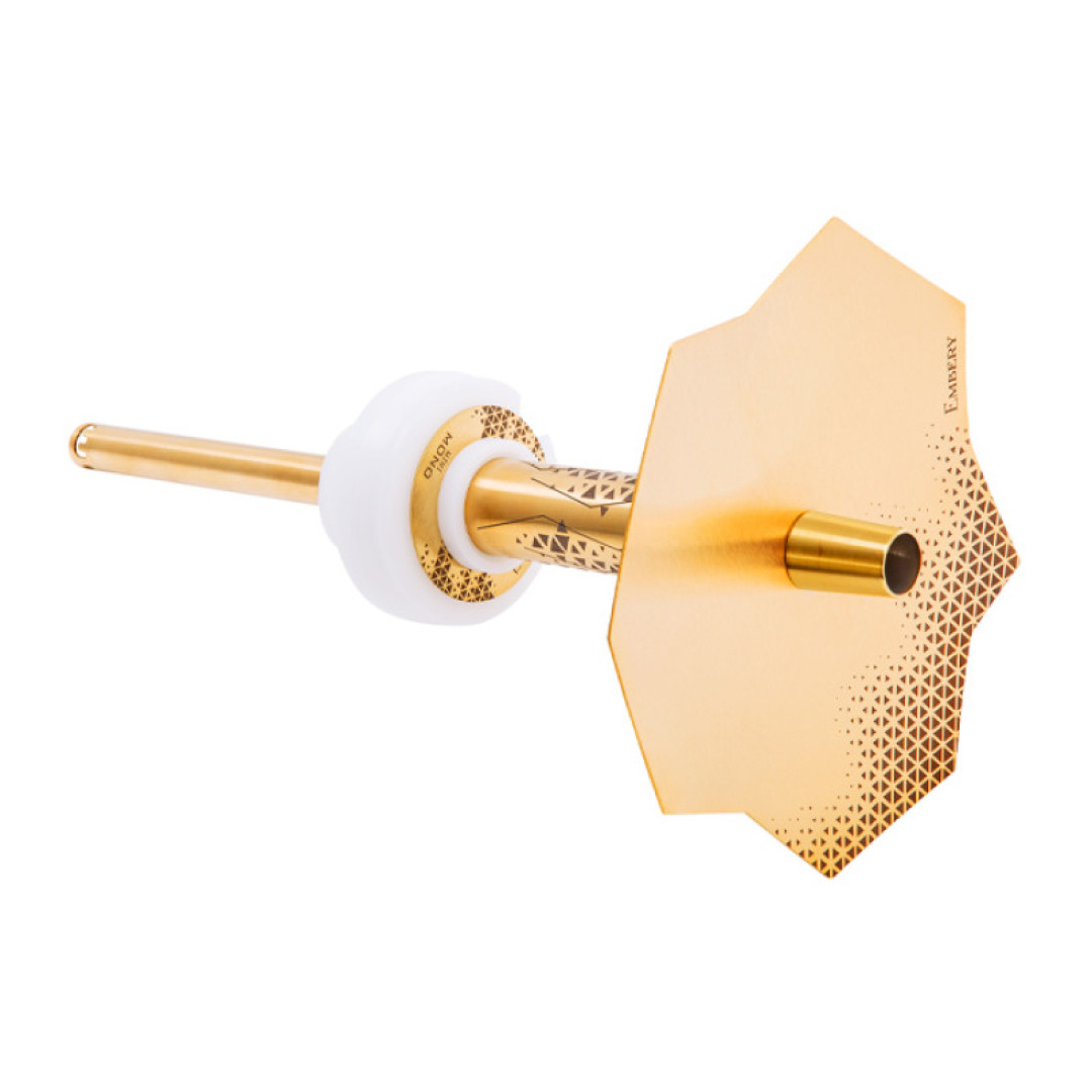 Кальян Embery Mini Mono 3.1 Supreme Gold White 38 см