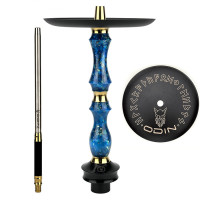 Кальян Sunpipe Odin Exclusive Epoxy Galaxy Blue