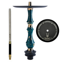 Кальян Sunpipe Odin Potal Green 57 см