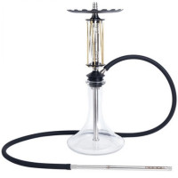 КАЛЬЯН TRUMPET HOOKAH RIDER GOLD WHITE