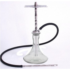КАЛЬЯН TRUMPET HOOKAH MOAR SILVER С КОЛБОЙ CRAFT CLEAR