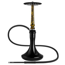 Кальян Tiaga Hookah Astra Gold на колбі Craft Black 57 см