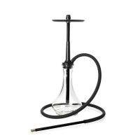 Кальян Tiaga Hookah IRIS Black на колбі Drop